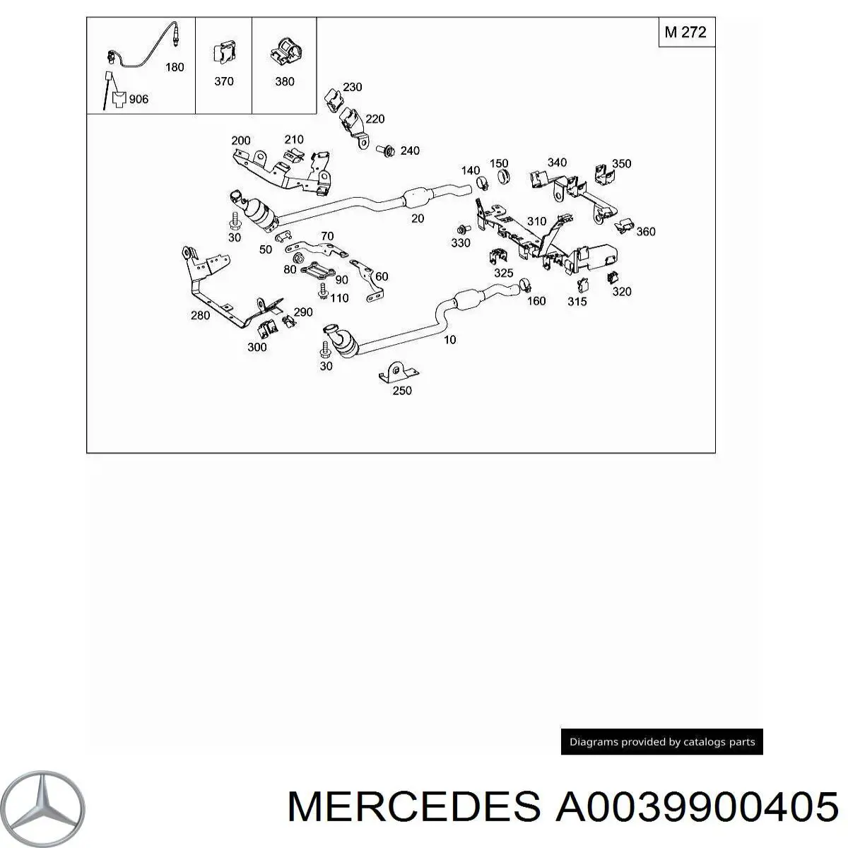 Купить A0039900405 Mercedes 