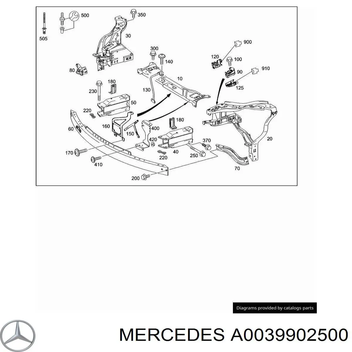 Купить N910106006004 Mercedes 