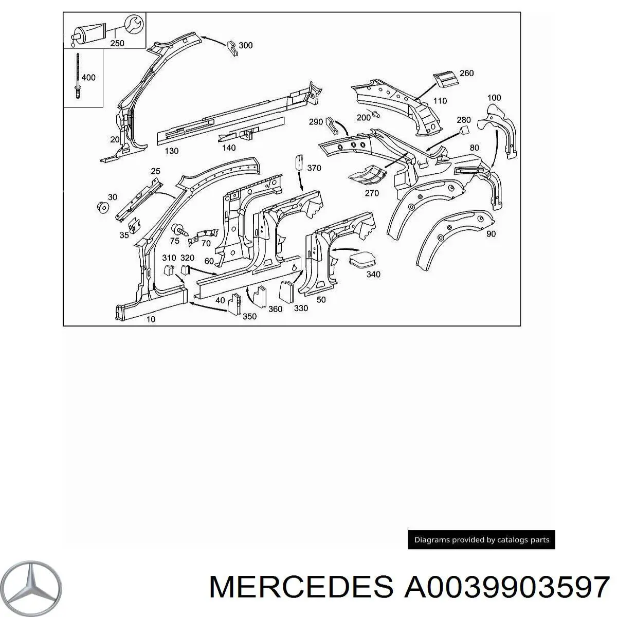  A0039903597 Mercedes