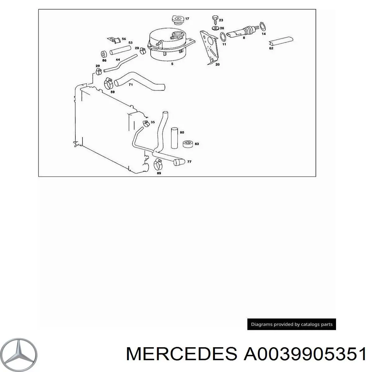 A0039905351 Mercedes