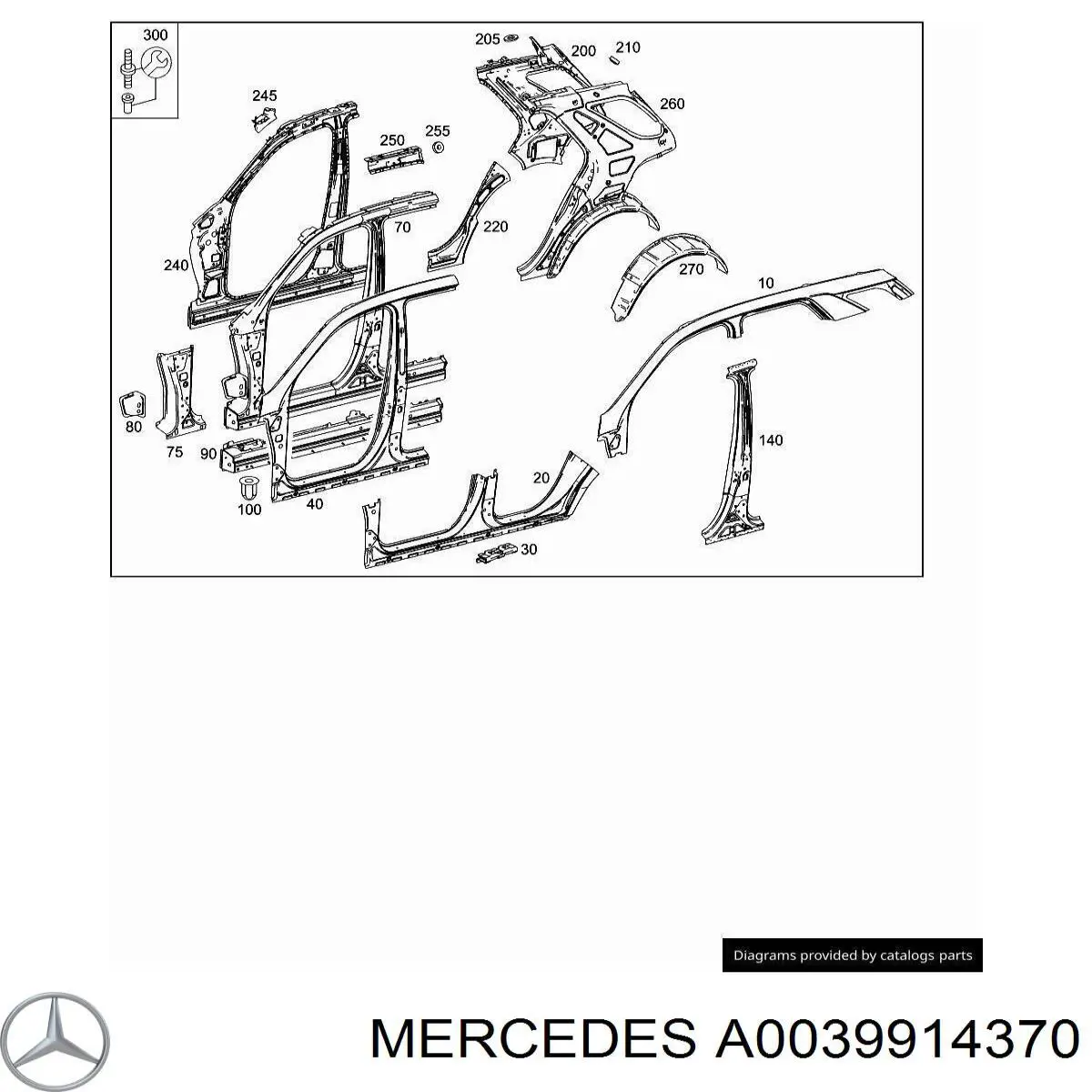  A0039914370 Mercedes