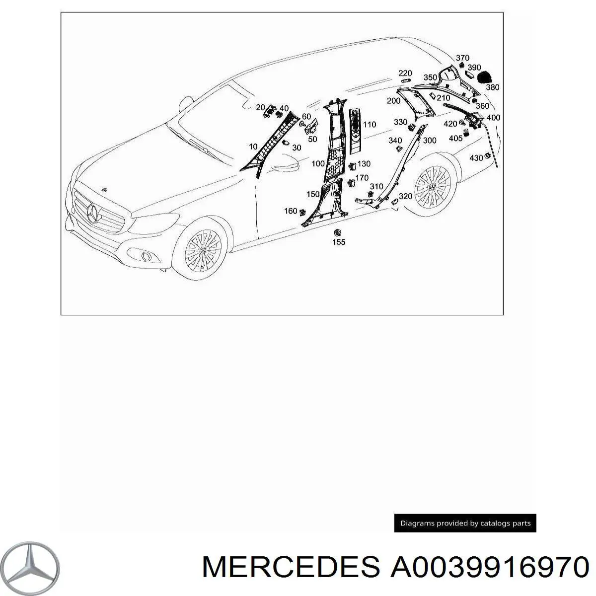  0039916970 Mercedes