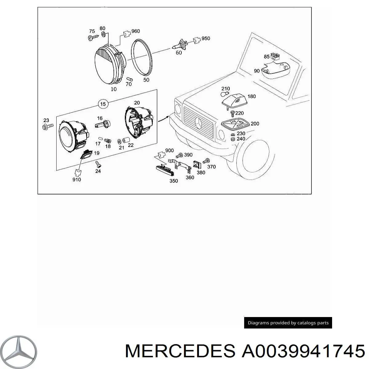 A0039941745 Mercedes