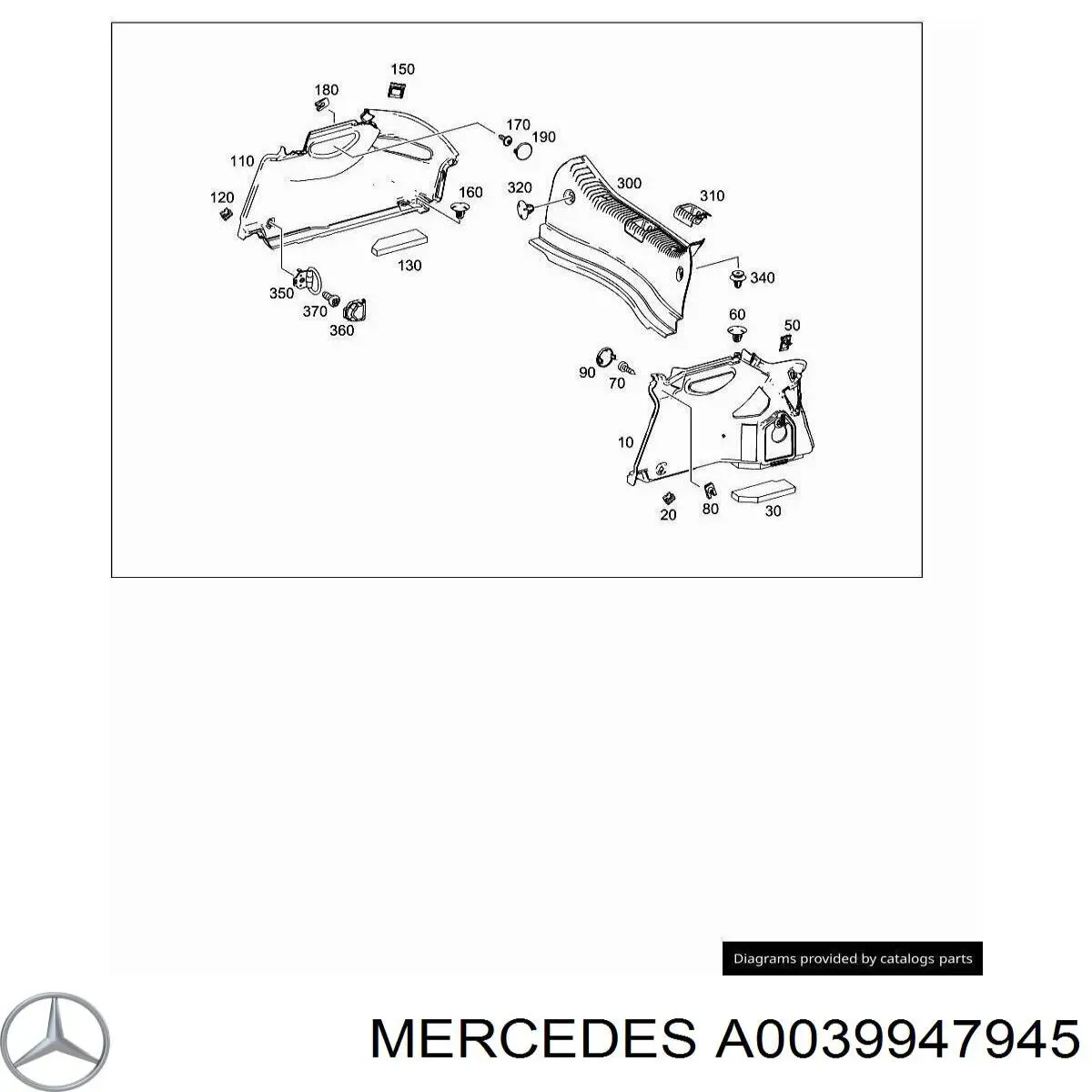  A0039947945 Mercedes