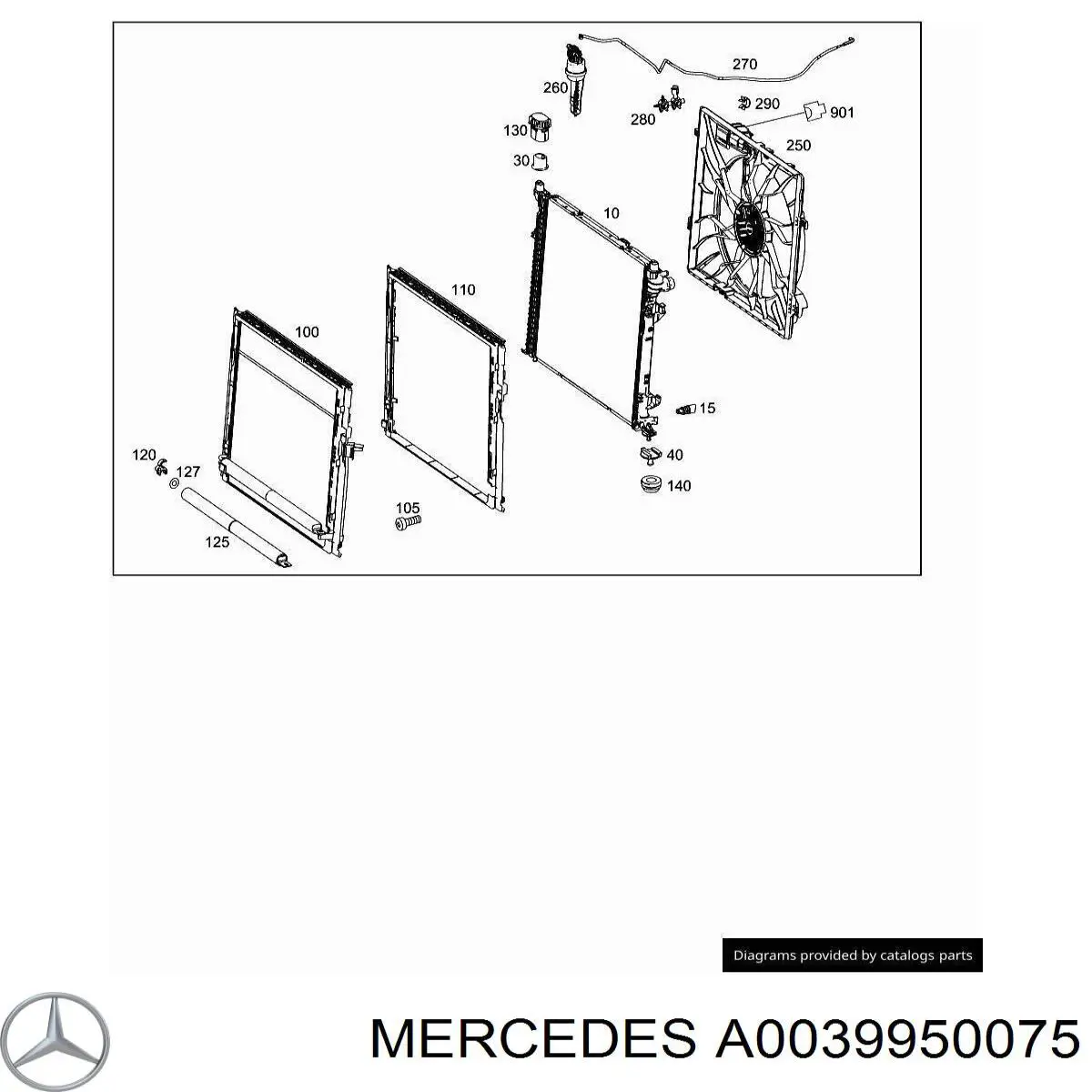  Mercedes A0039950075 цена, от 5.38 USD