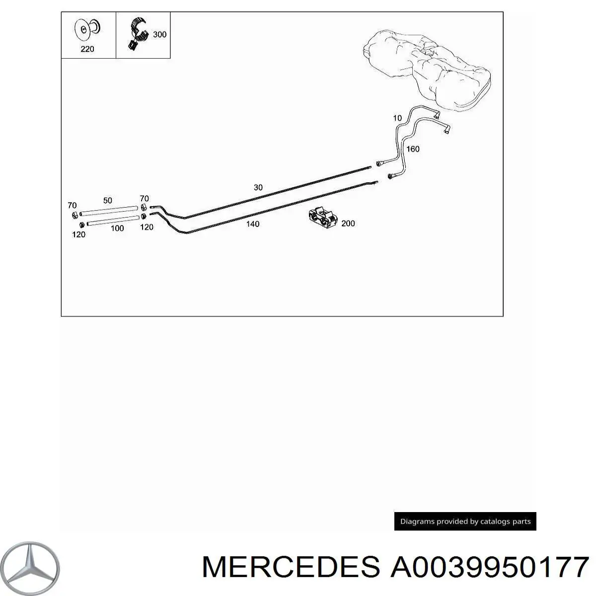  Mercedes A0039950177 цена, от 3.35 USD