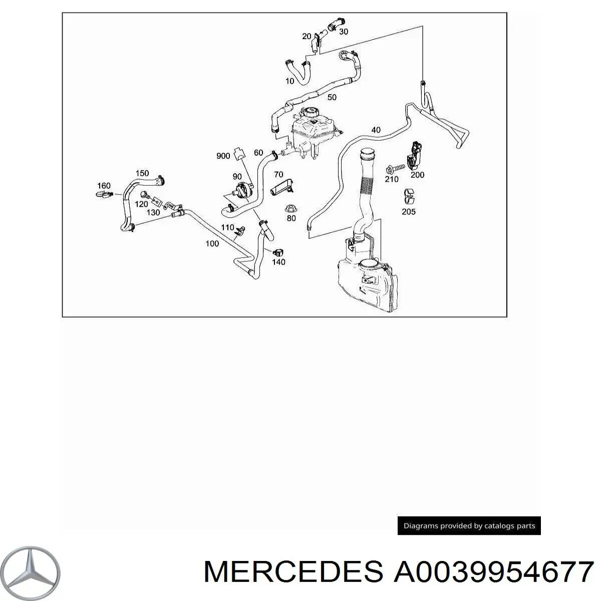 A0039954677 Mercedes 