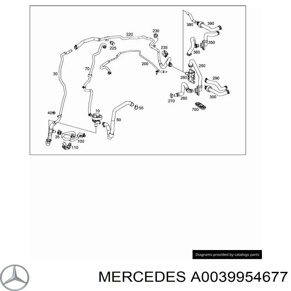  Mercedes A0039954677 цена, от 4.58 USD