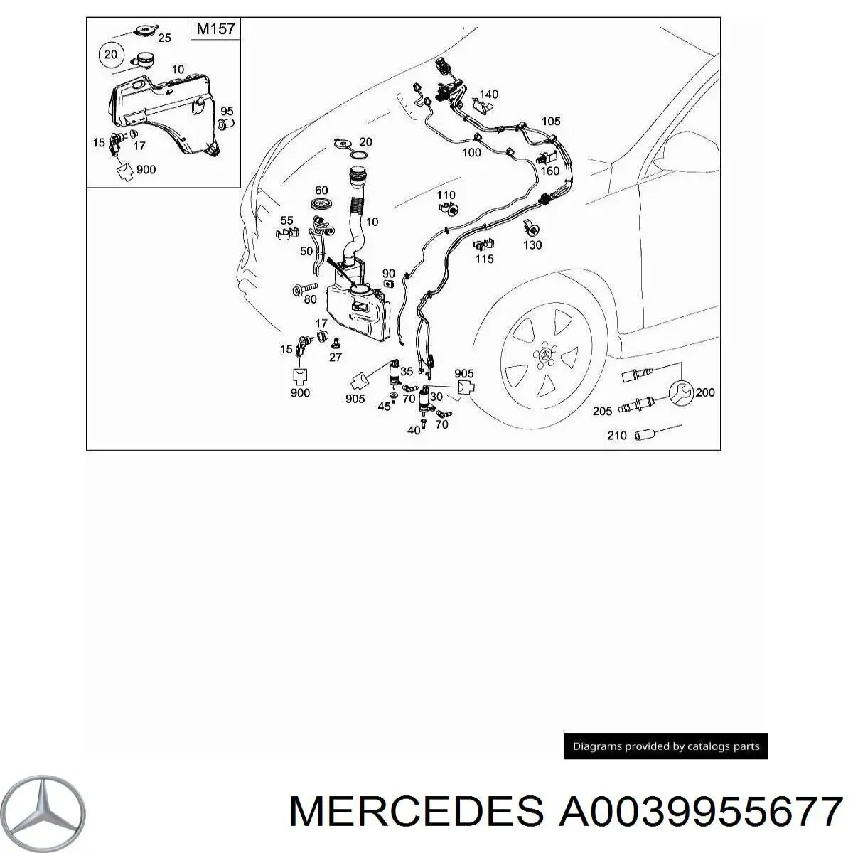 Купить A0039955677 Mercedes 