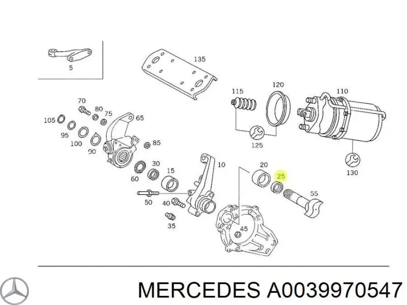  0039970547 Mercedes