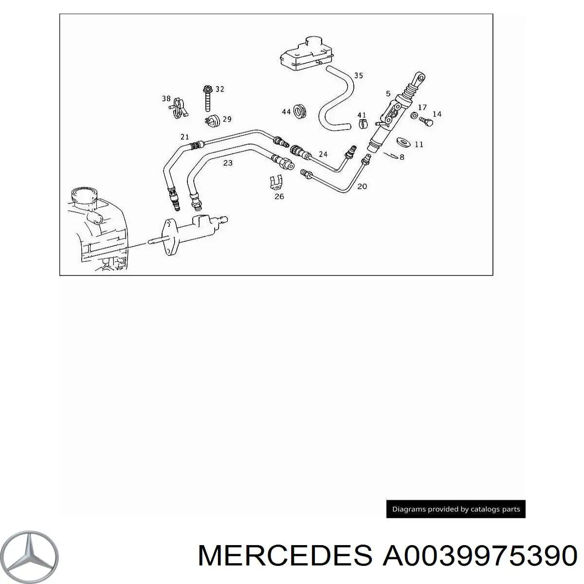 Купить A0039975390 Mercedes 
