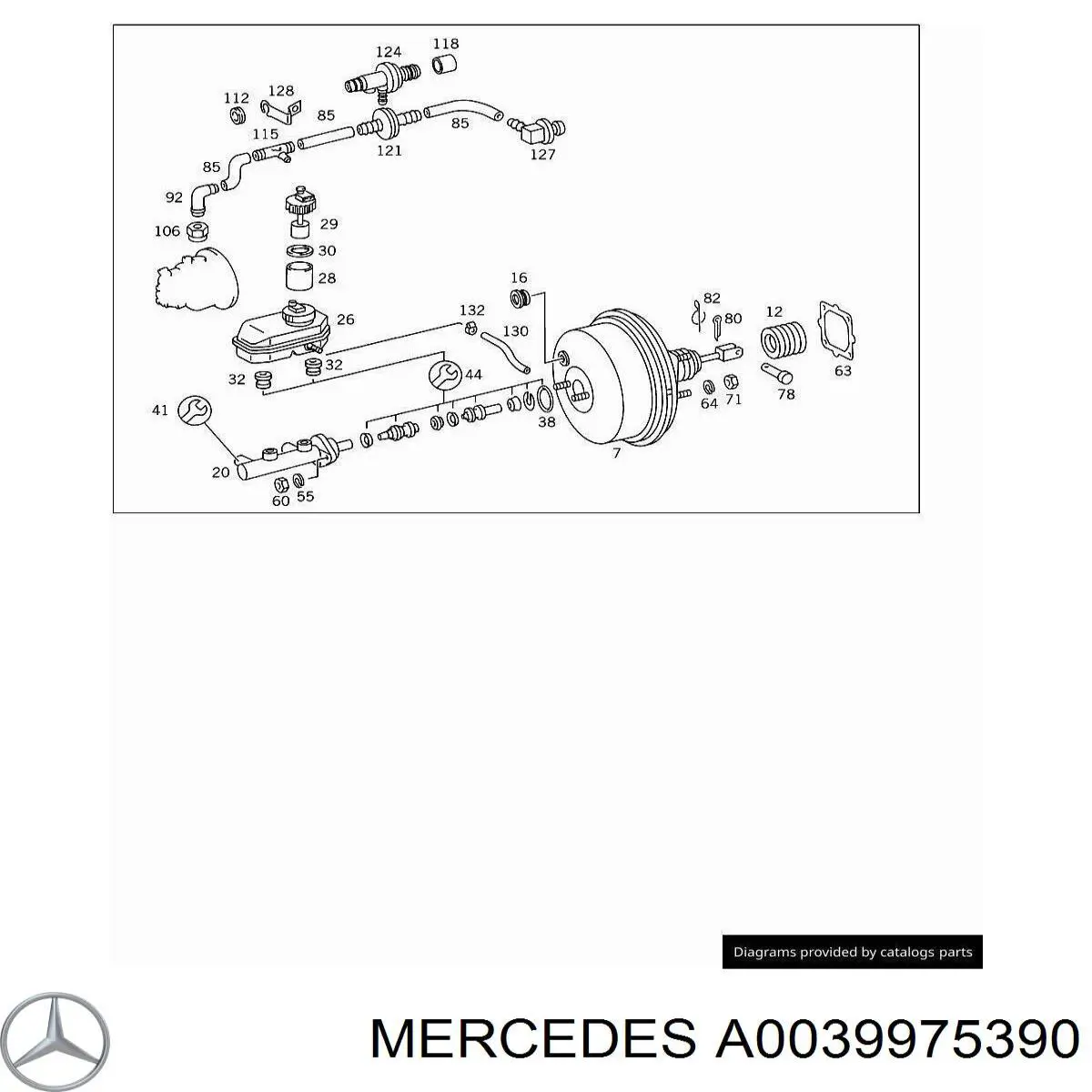  A0039975390 Mercedes