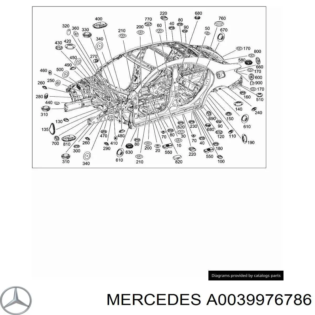  A0039976786 Mercedes