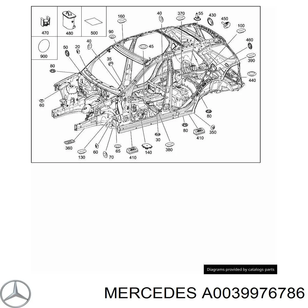 Купить 0069893085 Mercedes Крышка бачка омывателя