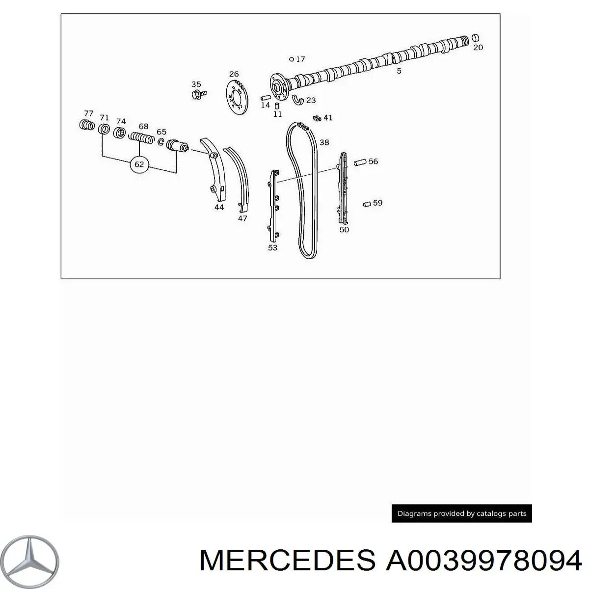  A0039978094 Mercedes