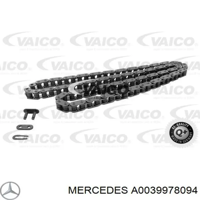 Цепь привода распредвала Mercedes A0039978094 цена, от 33.29 USD