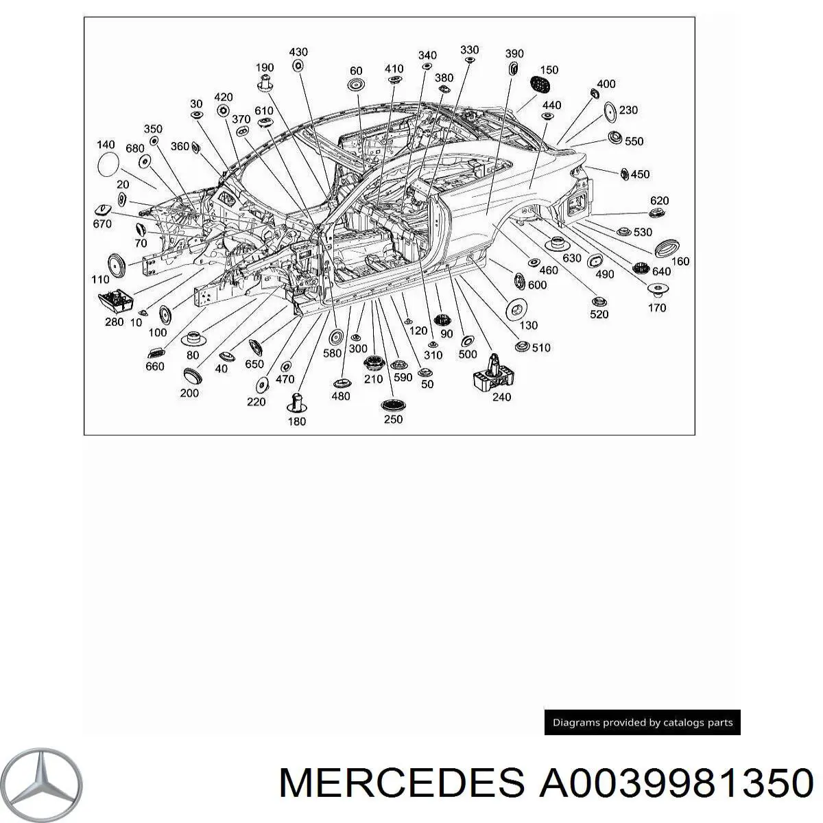 Купить A0039975786 Mercedes Подушка домкрата нижняя (поддомкратник)