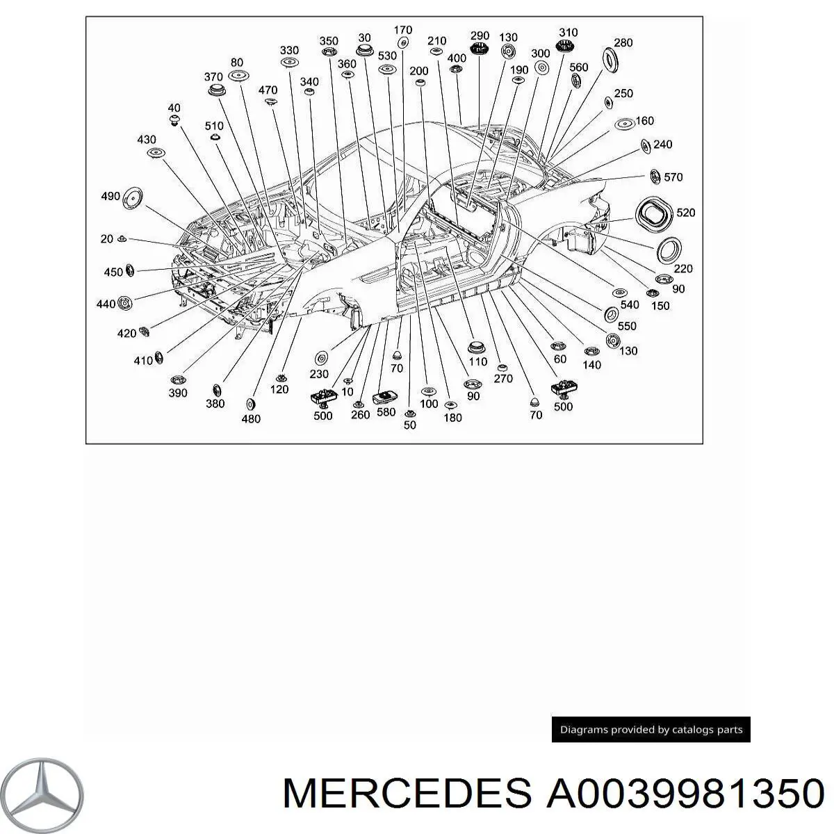Купить 39975786 Mercedes Подушка домкрата нижняя (поддомкратник)