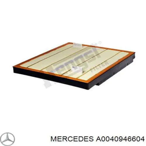 A0040946604 Mercedes воздушный фильтр