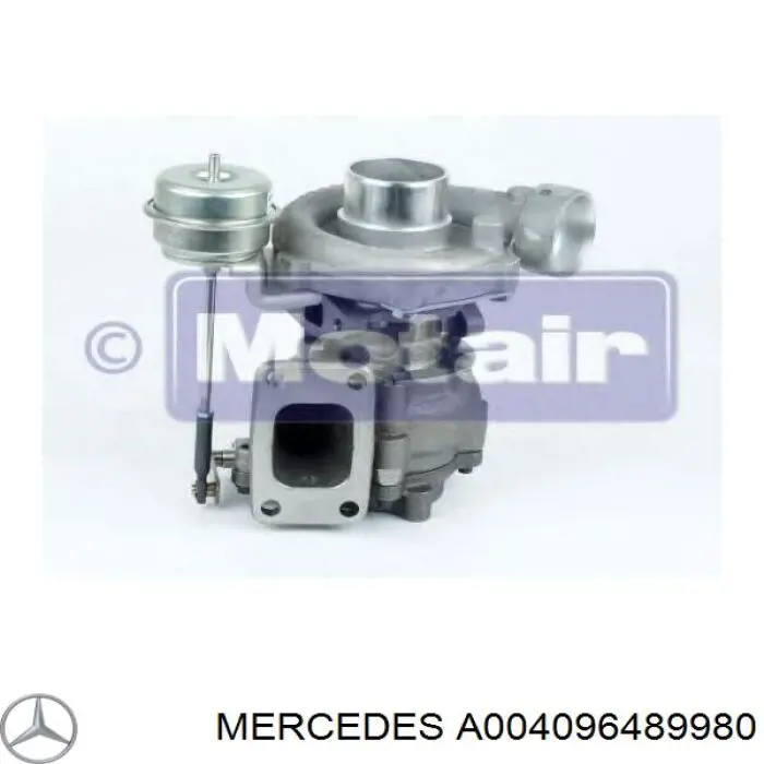 A004096489980 Mercedes турбина
