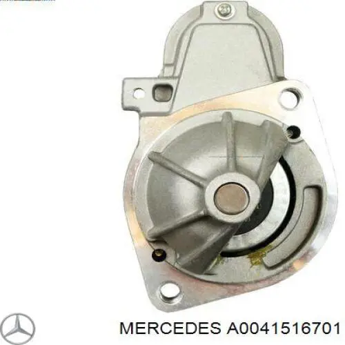 A0041516701 Mercedes motor de arranco
