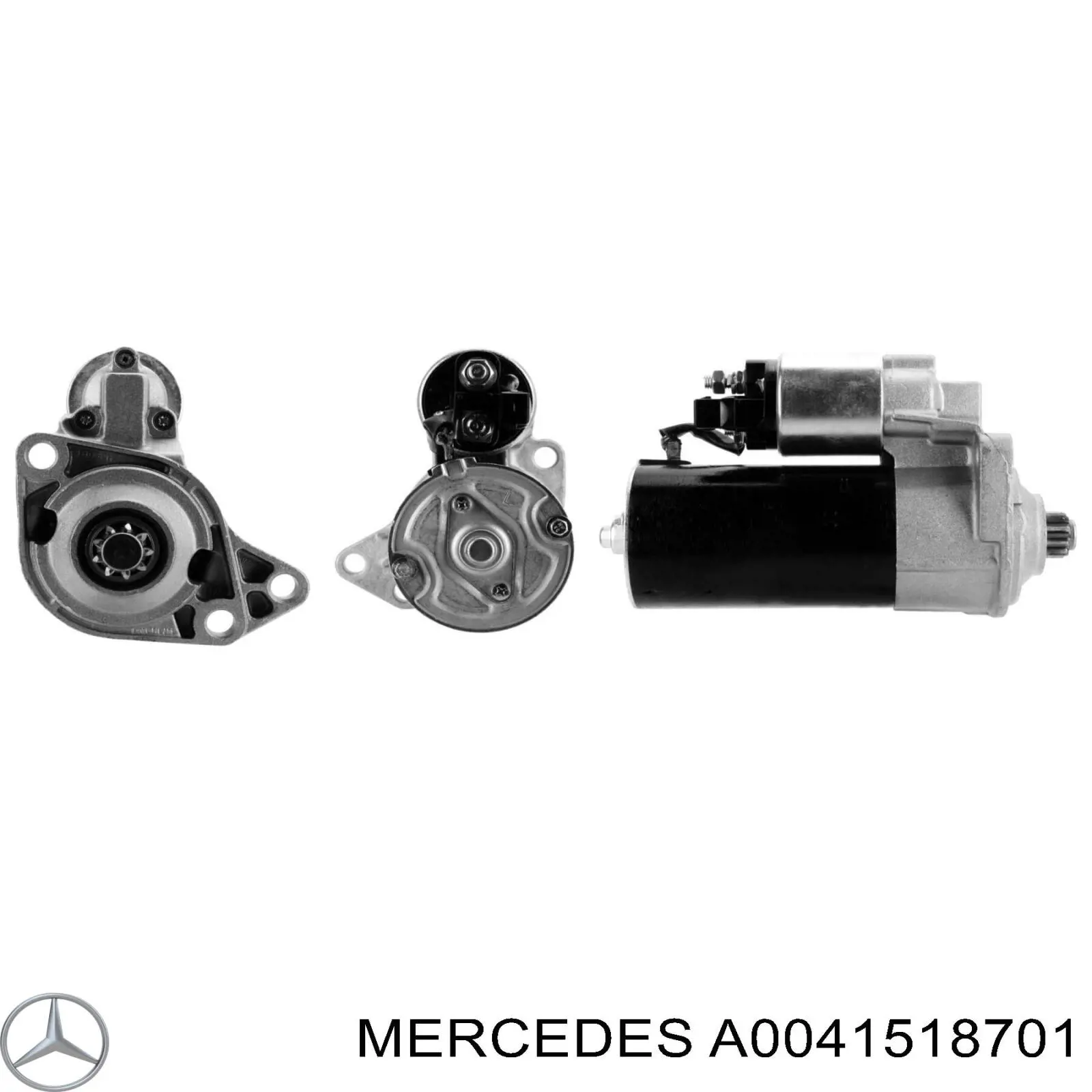 Стартер Mercedes A0041518701 цена, от 63.35 USD