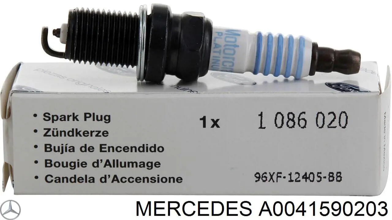 A0041590203 Mercedes Свечи зажигания