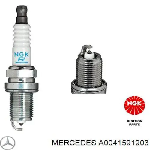 Свеча зажигания Mercedes A0041591903 цена, от 8.50 USD