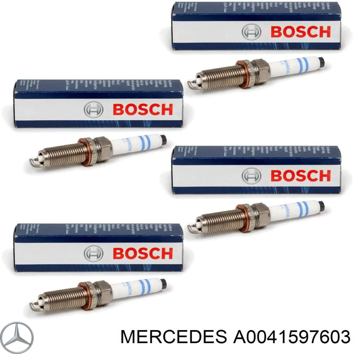 Купить A0041597603 Mercedes Свечи автомобильные