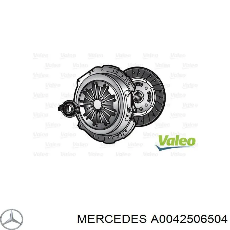 Корзина диска сцепления Mercedes 0052500004