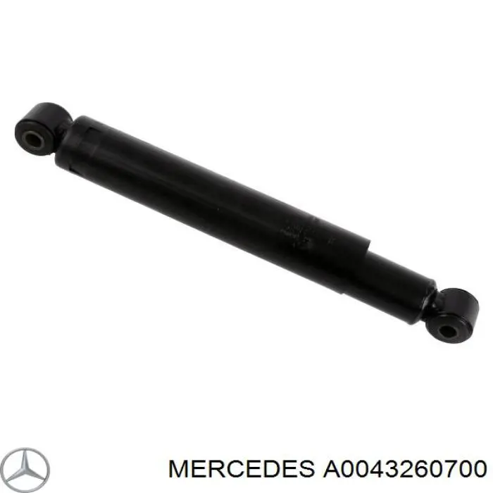 A0043260700 Mercedes амортизатор задний