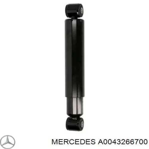 A0043266700 Mercedes амортизатор задний