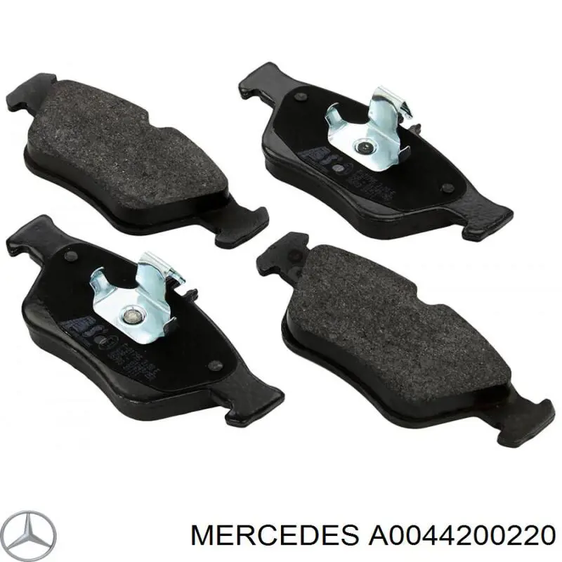 A0044200220 Mercedes Колодки передние