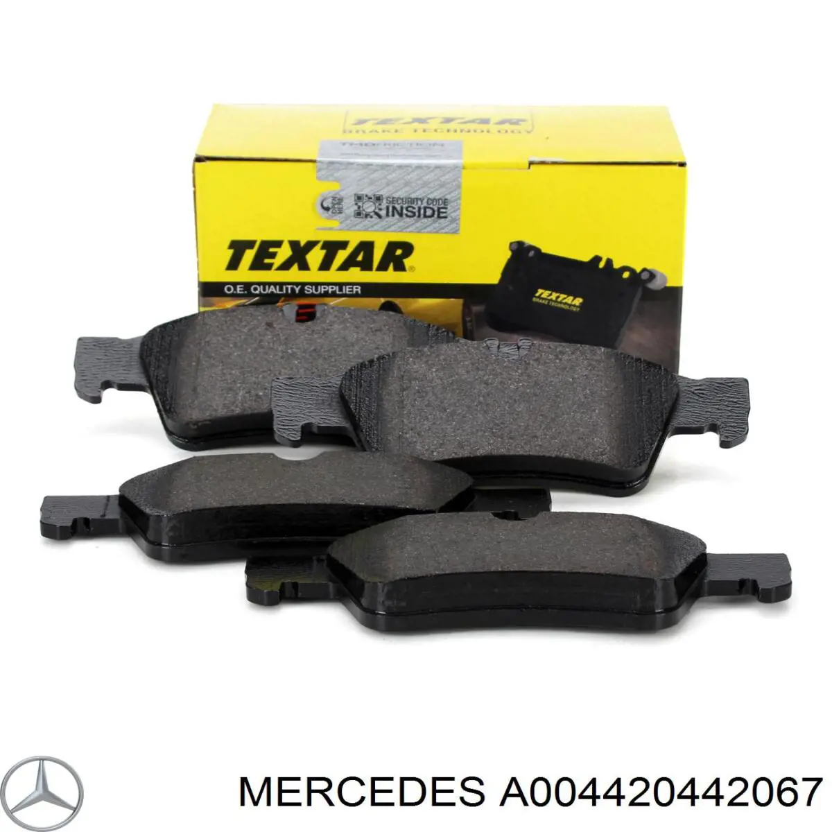 Колодки дисковые  Mercedes A004420442067 цена, от 1333.58 UAH