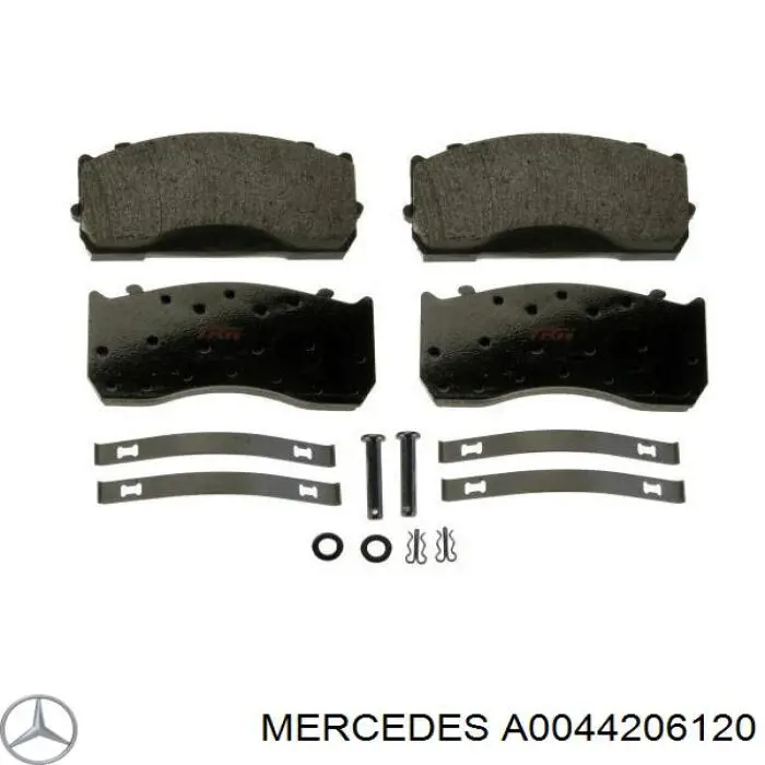 A0044206120 Mercedes Колодки передние