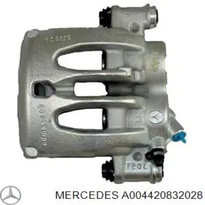 Передние тормозные колодки A004420832028 Mercedes