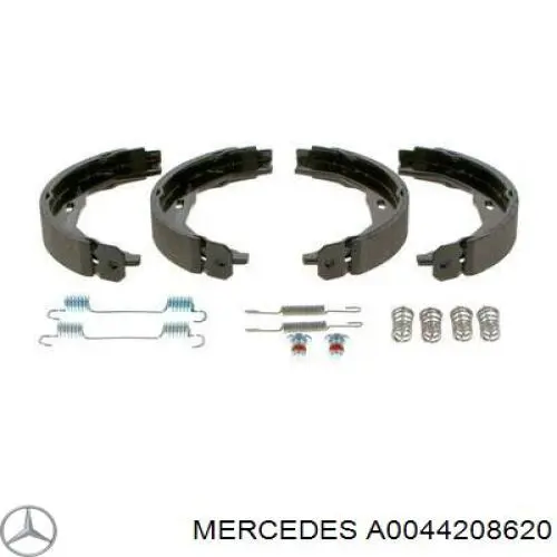 Колодки ручника A0044208620 Mercedes