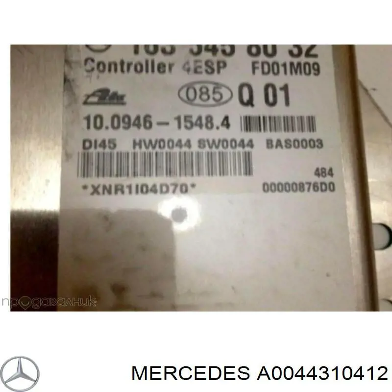 Unidade hidráulico de controlo ABS para Mercedes ML/GLE (W163)