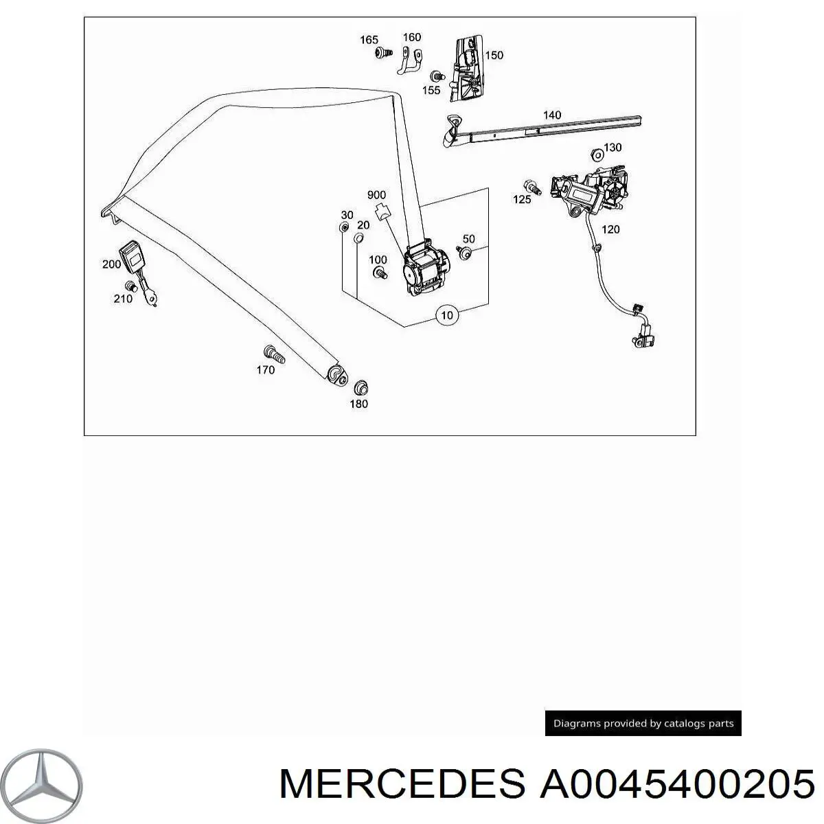  0045400205 Mercedes