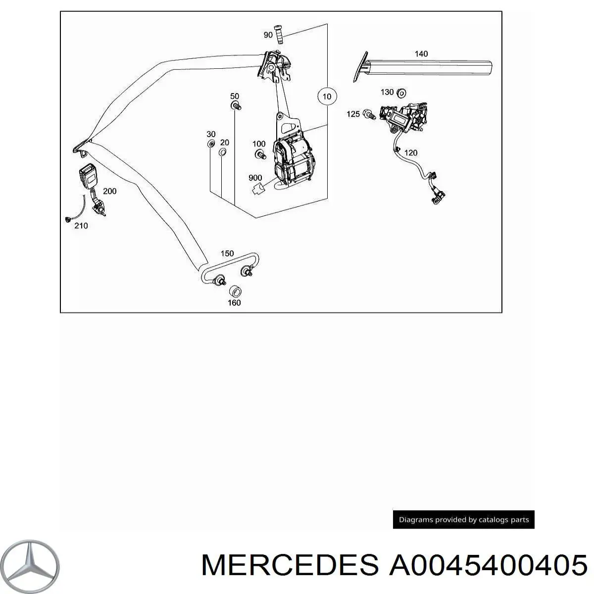 0045400405 Mercedes 