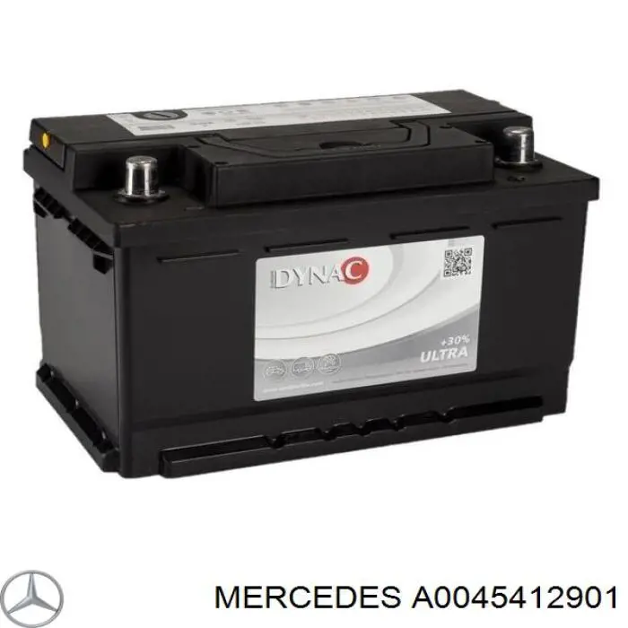 АКБ Mercedes A0045412901