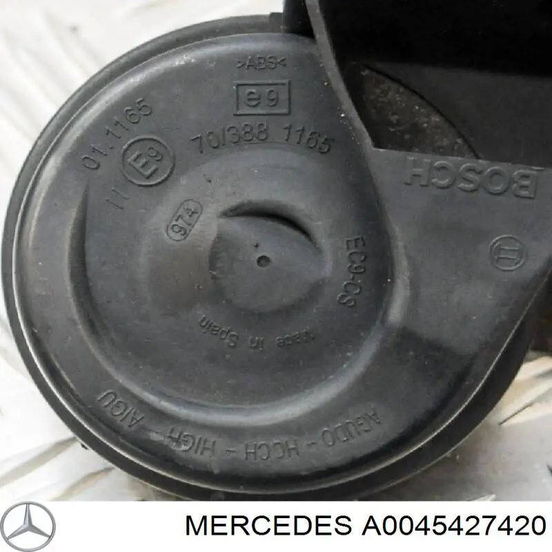 Купить 0045427420 Mercedes Сигнал звуковой (клаксон)