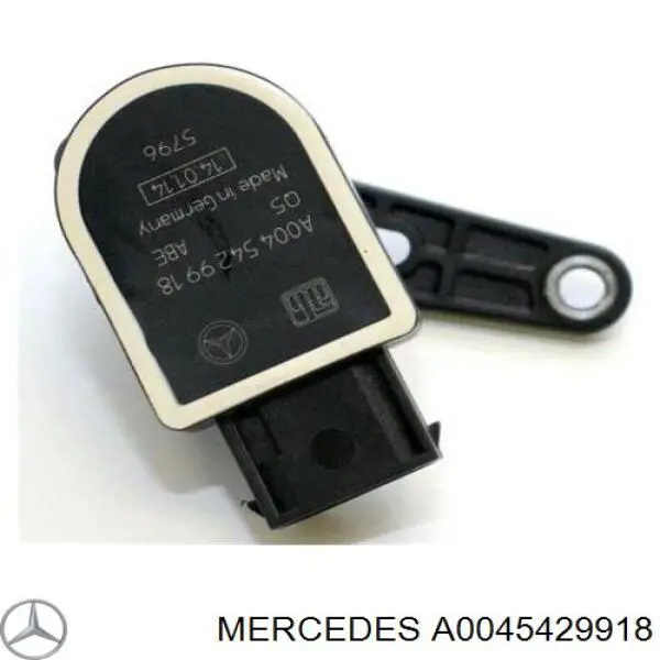 Sensor, nivel de suspensión neumática, trasero A0045429918 Mercedes