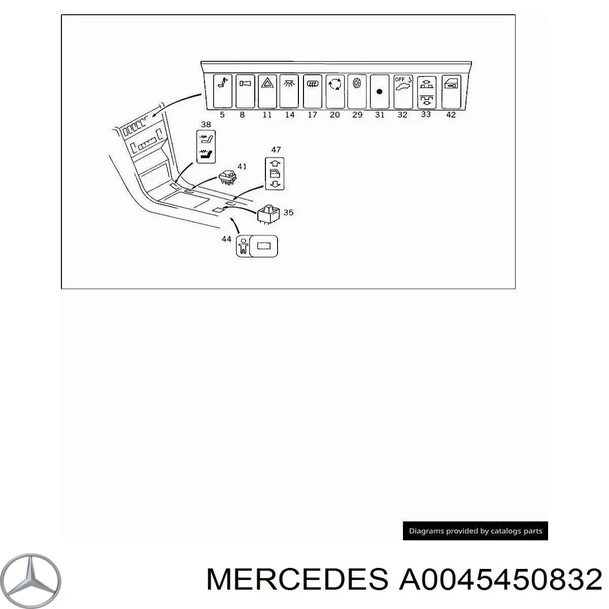 Módulo de ignição (comutador) para Mercedes E (C124)