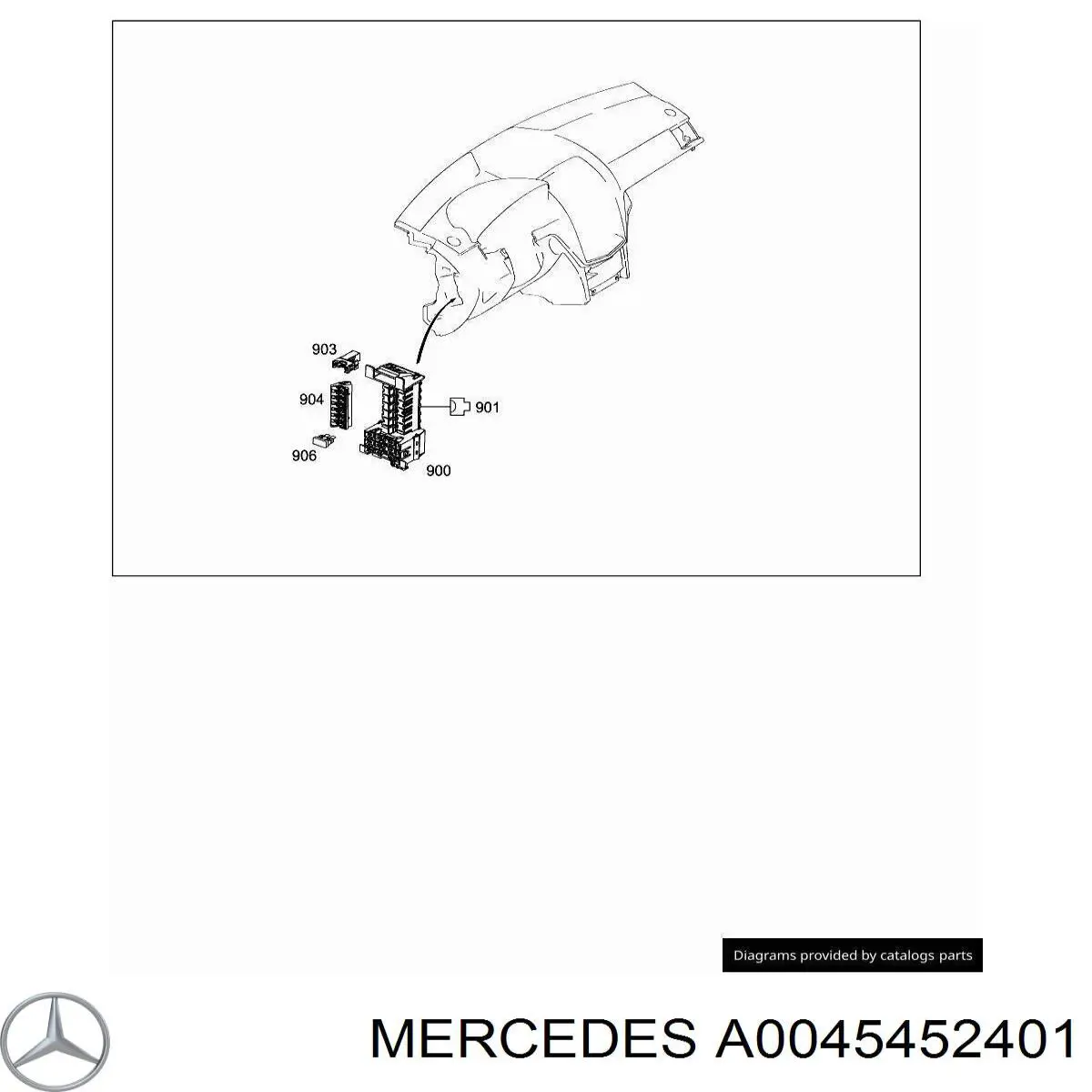  A0045452401 Mercedes