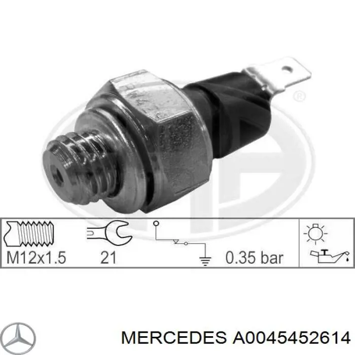 Sensor de pressão de óleo Mercedes A0045452614 preço, a partir de 21,24 USD