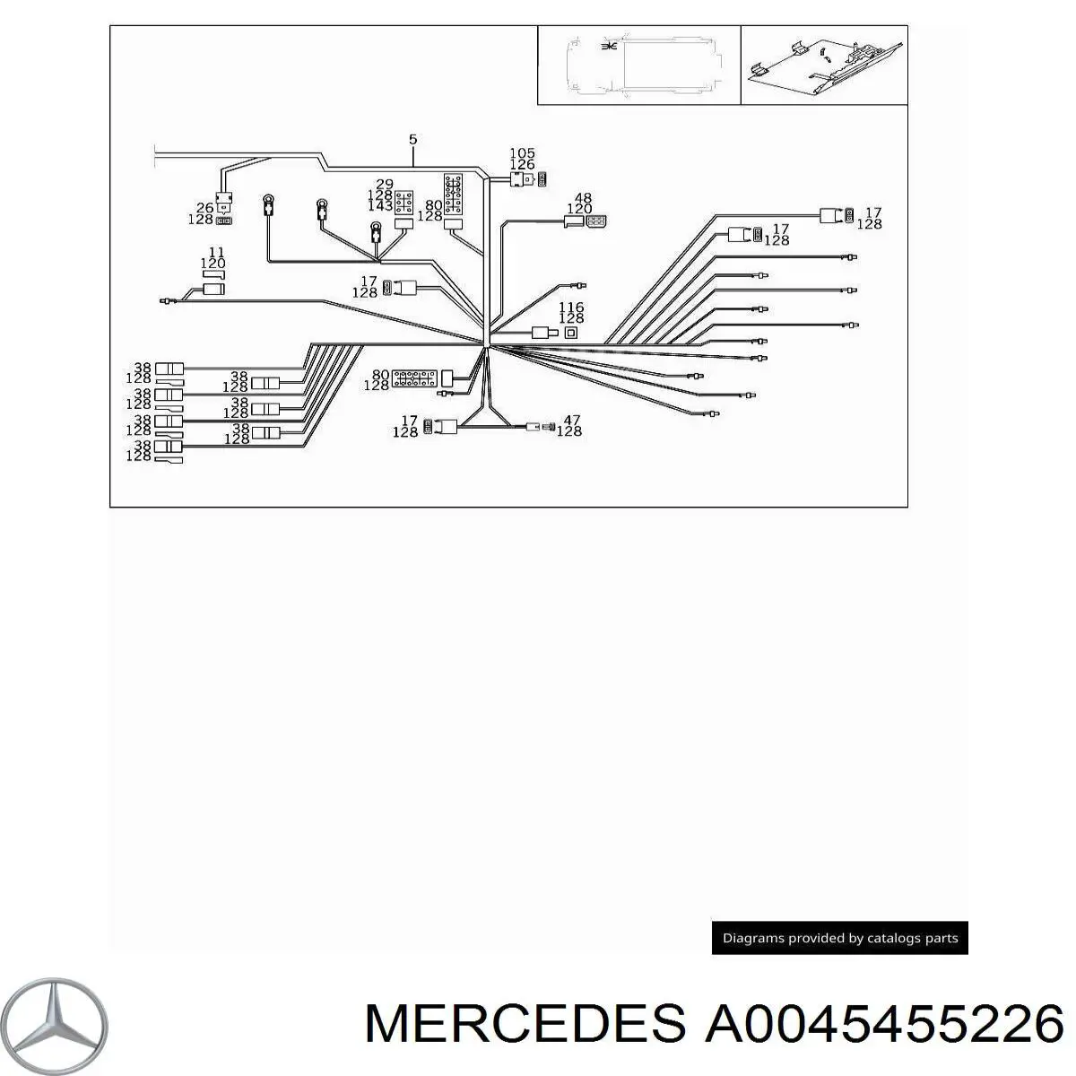 Купить 0045455226 Mercedes 