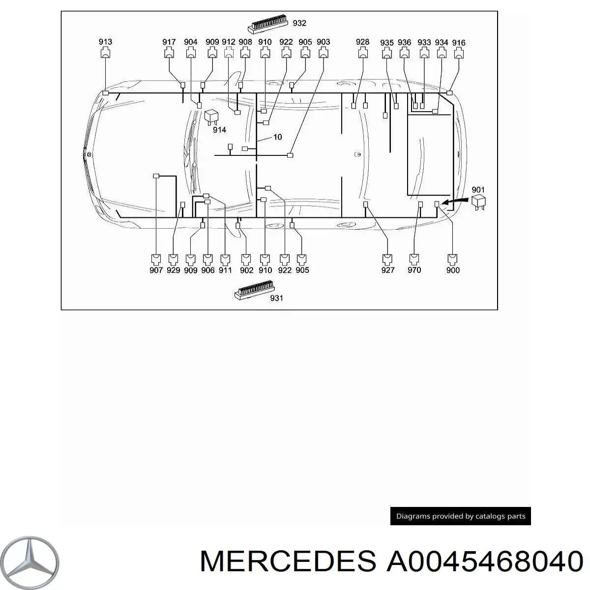  0045468040 Mercedes