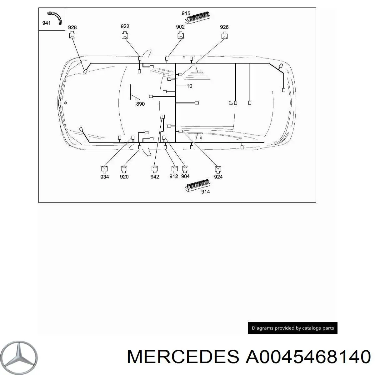 A0045468140 Mercedes 