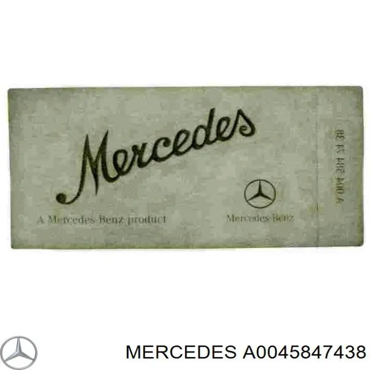 0045847438 Mercedes 